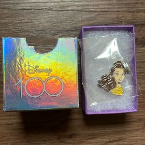 Disney Belle Silver Charm